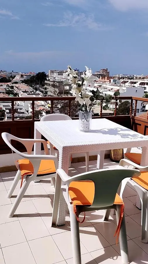 Wonderful Penthouse With View Playa Las Vistas Arona  Appartamento
